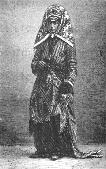 'Jewess of Bussorah; Journeyings in Mesopotamia', 1875. Creator: Unknown.