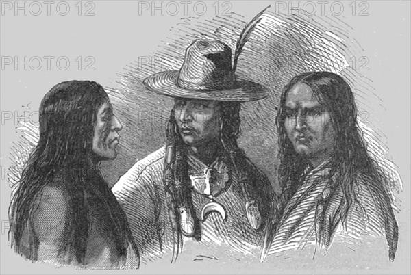 ''Pawnee Indians; Ocean to Ocean, the Pacific railroad', 1875. Creator: Frederick Whymper.