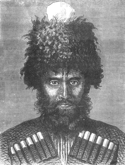 'A Kabardan of the Caucasus; The Caucasus', 1875. Creator: Unknown.