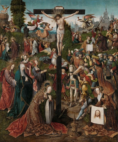 The Crucifixion, c.1507-c.1510. Creator: Jacob Cornelisz. van Oostsanen.