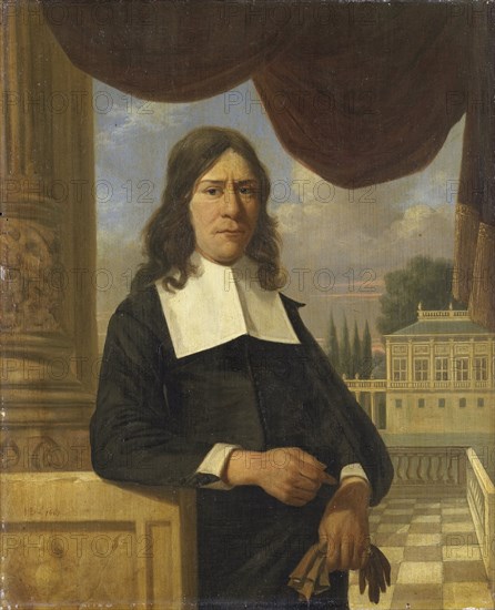 Nicolaes Eichelberg (d. 1699). Haarlem Merchant, Husband of Helena van der Schalcke, 1667. Creator: Job Adriaensz Berckheyde.