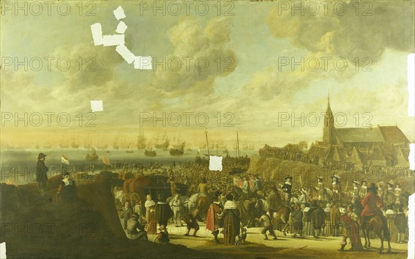 The Departure of Charles II of England from Scheveningen, 2 June 1660, 1660-1701. Creator: Cornelis Beelt.