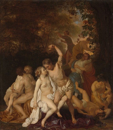 Scene with Bacchantes, 1653. Creator: Jacob van Loo.