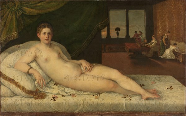 Reclining Venus, c.1540-c.1560. Creator: Lambert Sustris.