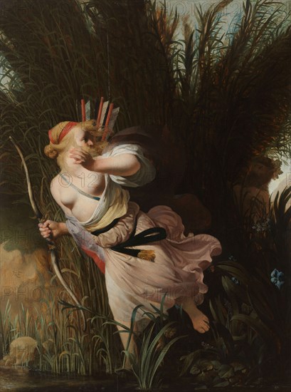 Pan and Syrinx, c.1637-c.1640. Creator: Caesar Boëtius van Everdingen.