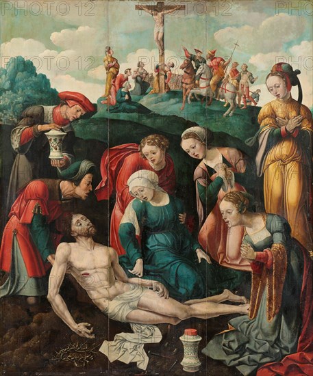 The Lamentation of Christ, c.1530-c.1540. Creator: Cornelis Buys the Younger.