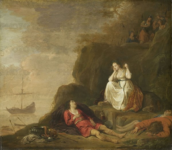 Theagenes and Chariclea, 1625-1640. Creator: Daniel Thivart.