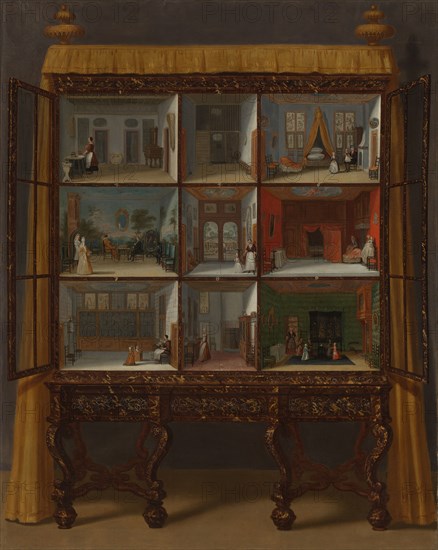 Dolls’ House of Petronella Oortman, c.1710. Creator: Jacob Appel.