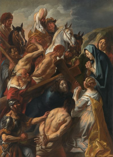 Christ on the Way to Calvary, c.1655-c.1660. Creator: Jacob Jordaens.