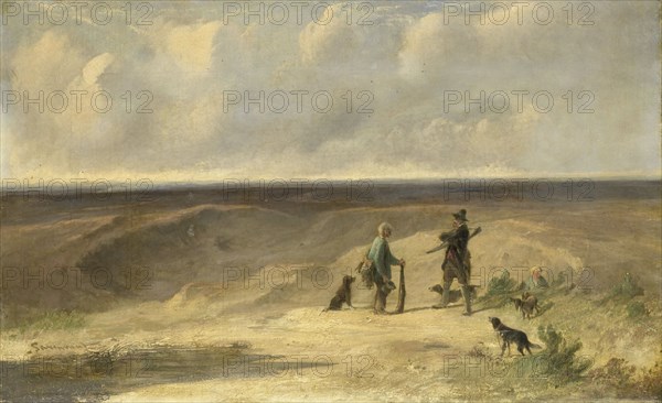 Tavenraat Caught a Poacher, 1830-1860. Creator: Johannes Tavenraat.