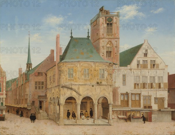 The Old Town Hall of Amsterdam, 1657. Creator: Pieter Jansz Saenredam.