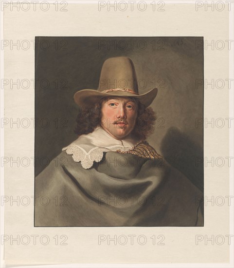 Portrait of Abraham Velters (1603-1690), 1822. Creator: Christiaen Kramm.