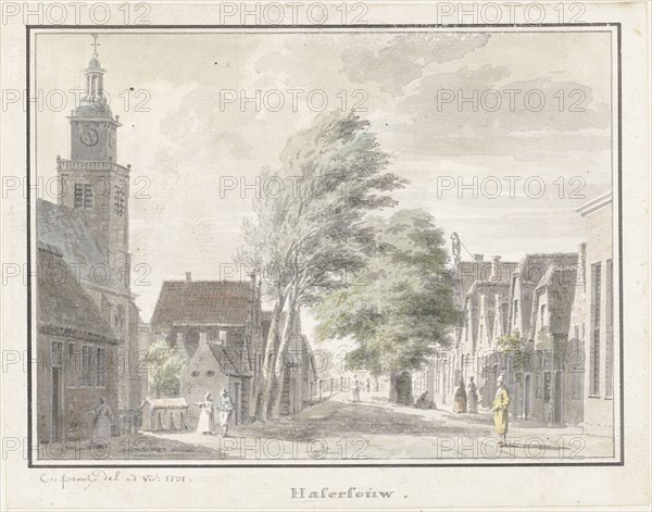 Hazerswoude, 1731. Creator: Cornelis Pronk.