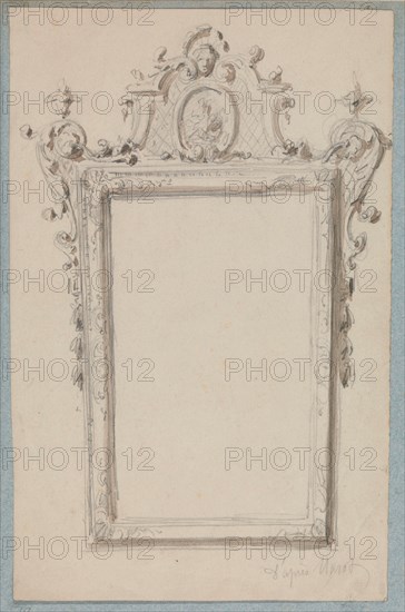 Mirror, c.1864-c.1894. Creator: Henri Cameré.