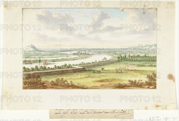 View of Schenkenschans, 1666-1706. Creator: Jan van Call.