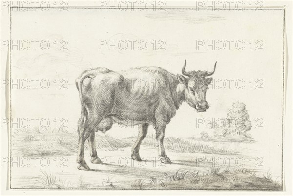 Cow, to the right, 1775-1833. Creator: Jean Bernard.