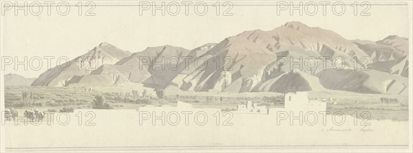 Mount Vesuvius, with Torre Annunziata (?), c.1811. Creator: Josephus Augustus Knip.