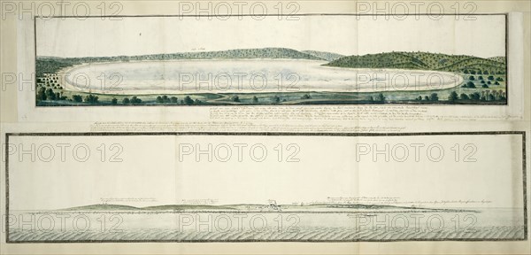 View of a saltpan, near the mouth of the Swartkops River, 1778. Creators: Robert Jacob Gordon, Johannes Schumacher.