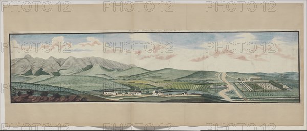 View of the Drostdy, 1777-1778. Creators: Robert Jacob Gordon, Johannes Schumacher.
