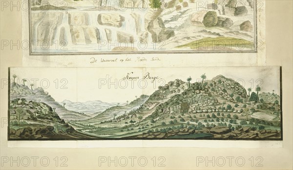 The Koperberge, near the contemporary Springbok, in little Namaqualand, 1779-1780. Creators: Robert Jacob Gordon, Johannes Schumacher.