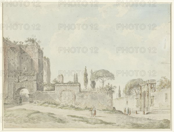 View at Rome, 1779. Creator: Anon.