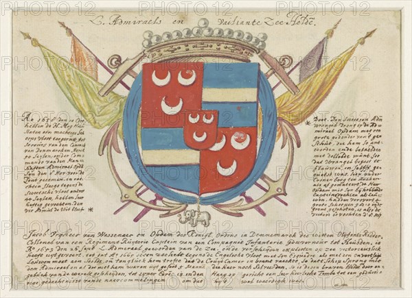 Coat of arms, 1665-1699. Creator: Anon.