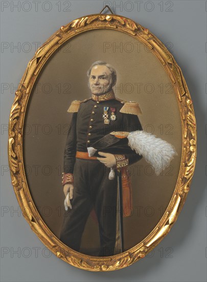 Portrait of the Governor General of Suriname, Reinier Frederik Baron van Raders, c.1852. Creator: Anon.