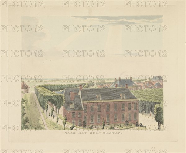 View of the city wall southwest of Nijmegen, 1815-1824. Creator: Derk Anthony van de Wart.