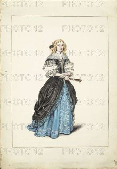 Portrait of a woman (Jenneken?), c.1670-c.1687. Creator: Gesina ter Borch.