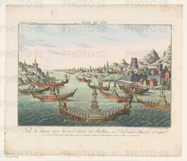 View of Thailand, 1755-1779. Creator: Franz Xavier Habermann.