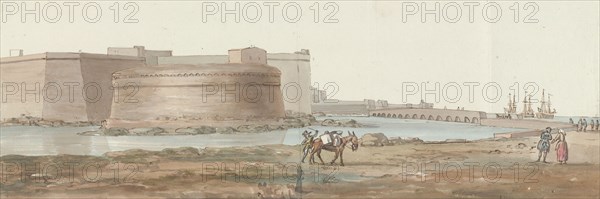 View of Gallipoli, 1778. Creator: Louis Ducros.