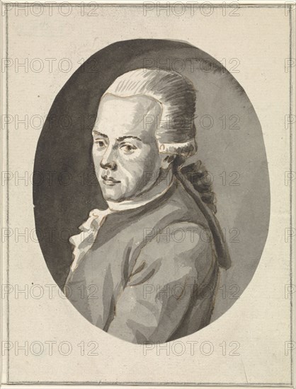 Portrait of Jean Grandjean, 1770-1800. Creator: Anon.