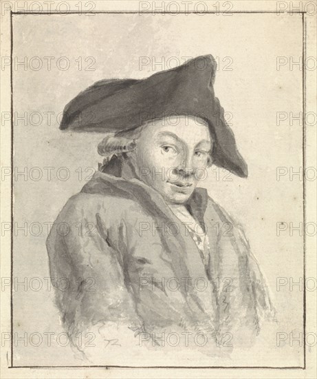 Portrait of Jan Evert Grave, 1773-1838. Creator: Anthonie van den Bos.