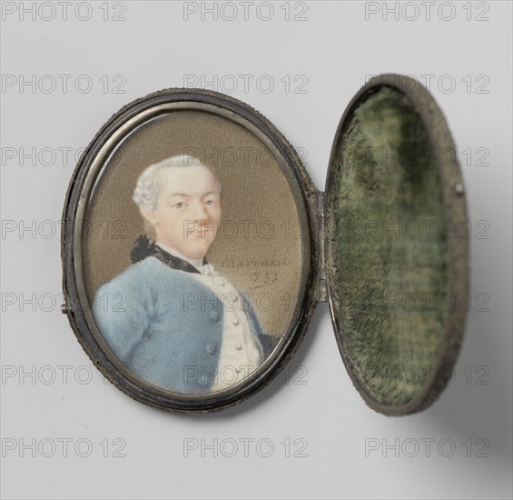 Portrait of a man, 1755. Creator: Joseph Marinkel.