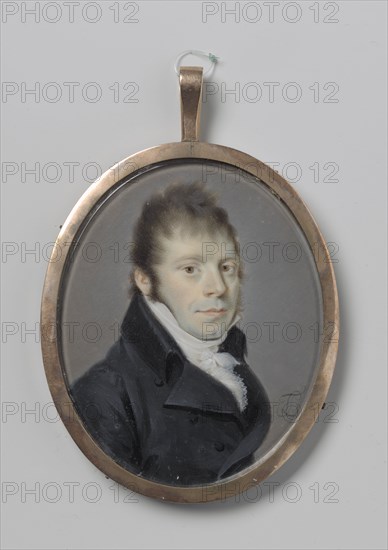 Portrait of a man, 1763-1813. Creator: Leonardus Temminck.