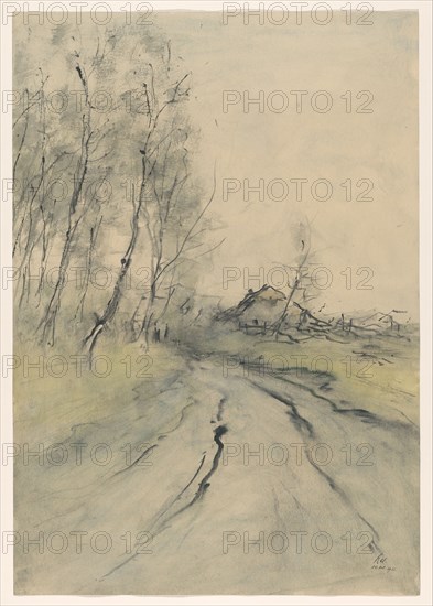 Country road, 1933. Creator: Pieter H.J.J. Ras.