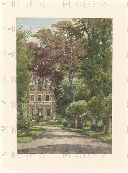 Exterior of the Spaarnhout, 1885. Creator: Ernst Witkamp.