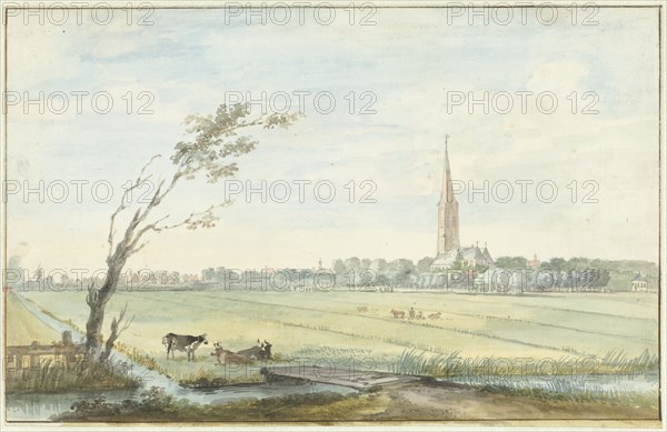 The village of 's-Gravezande, 1745. Creator: Aert Schouman.