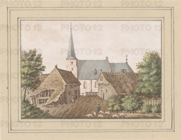 View of the village of Etten in North Brabant, 1700-1850. Creator: Anon.