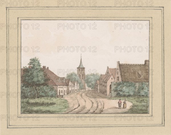 View of Meliskerke in Zeeland, in or after 1754-c. 1800. Creator: Anon.