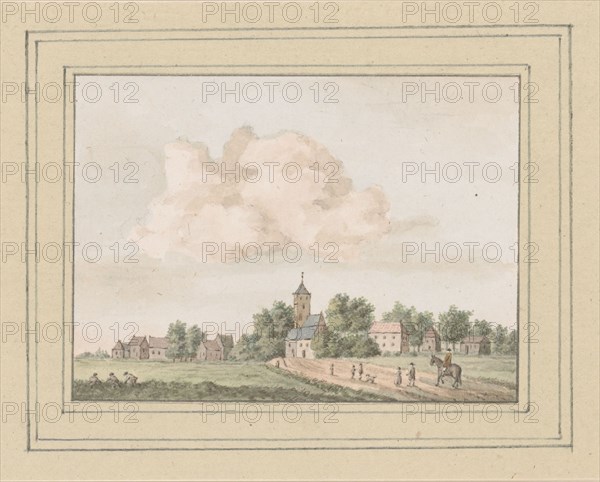 View of Serooskerke in Zeeland, in or after 1754-c. 1800. Creator: Anon.