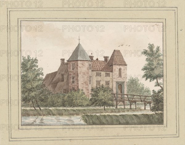 View of Castle De Wildt at Gendringen, in or after 1745-c. 1800. Creator: Anon.