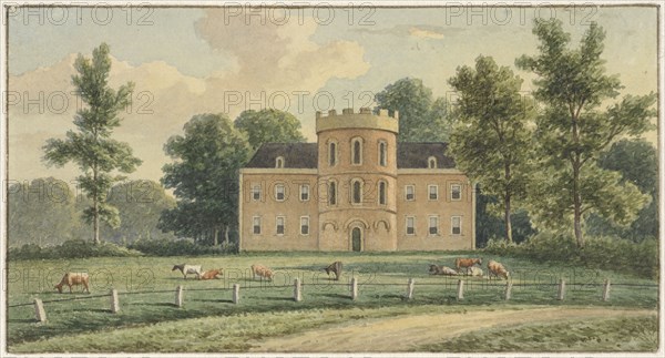 The house De Wildenborch, near Lochem, 1825-1879. Creator: Christianus Hendricus Hein.