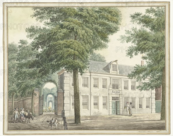 Wisseloord in Muiderberg, 1798. Creator: Maas van Altena.