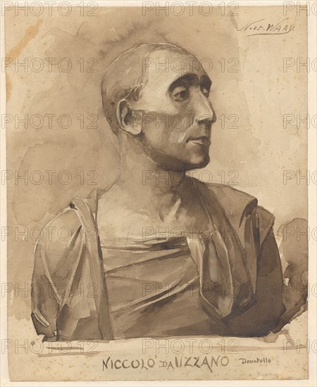 Bust of Niccolò da Uzzano, 1884. Creator: Nicolaes van der Waay.