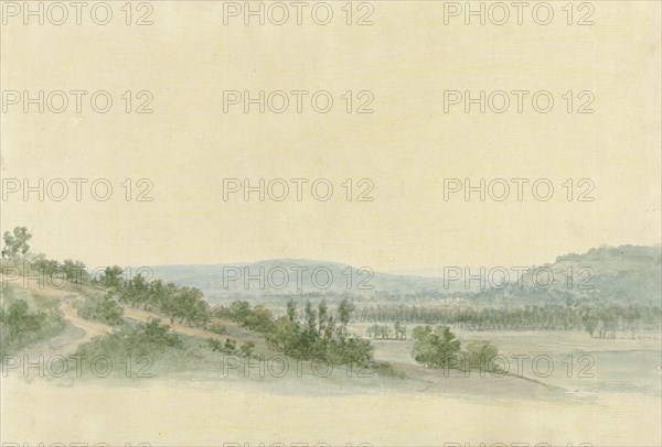 Hilly landscape, 1786-1857. Creator: Abraham Teerlink.