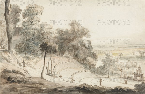 The Amphitheatre on the Springenberg in Cleves, after 1660-1663. Creator: Gerbrand van den Eeckhout.