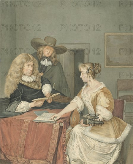 Musical group, 1806. Creator: Jacob Willemsz. de Vos.