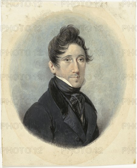 Self-portrait of Johannes Hari I, 1782-1849. Creator: Johannes Hari.