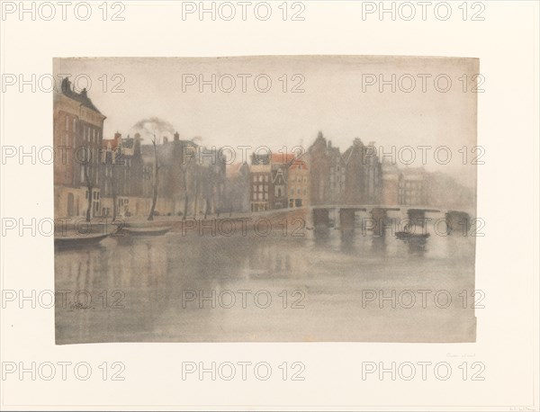 The Oude Waal in Amsterdam, 1870-1923. Creator: Willem Witsen.